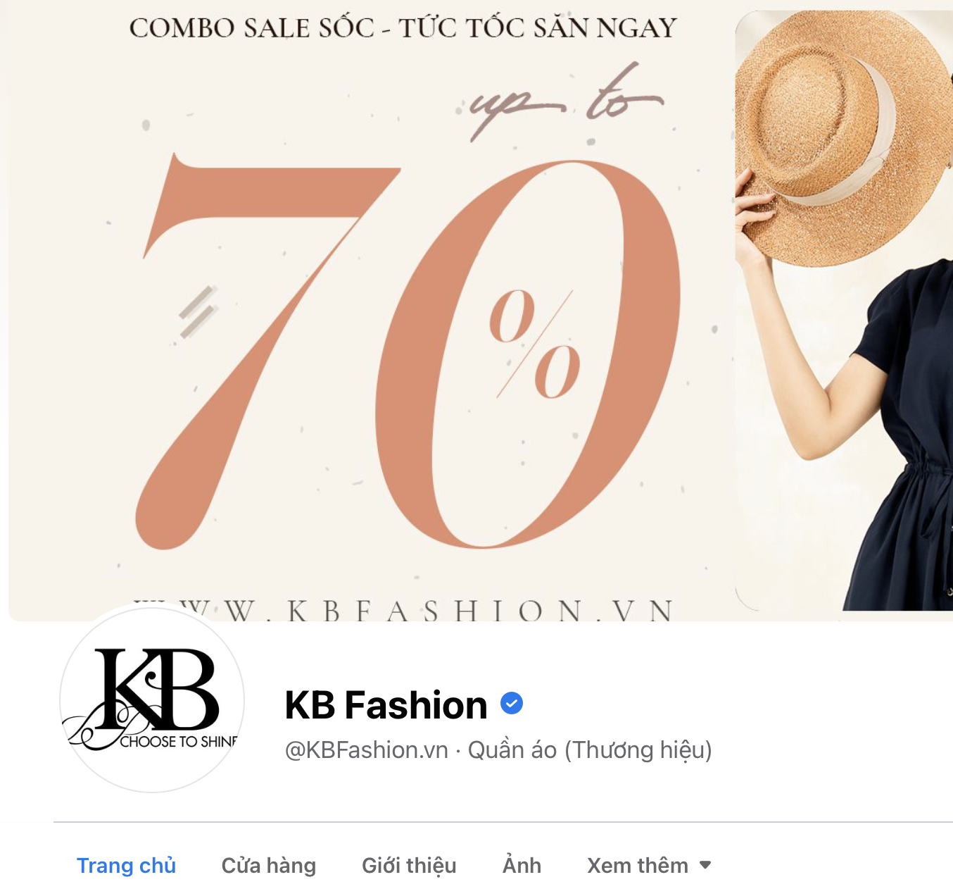 kb fashion dịch vụ xác minh tích xanh