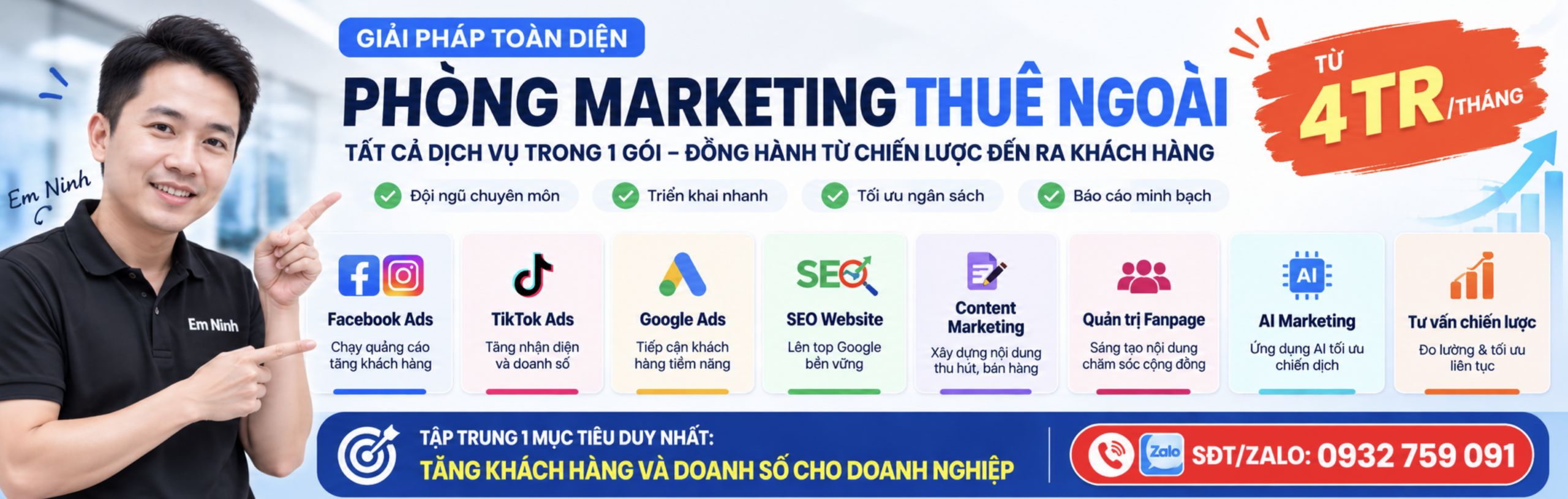 dịch vụ marketing thuê ngoài em ninh